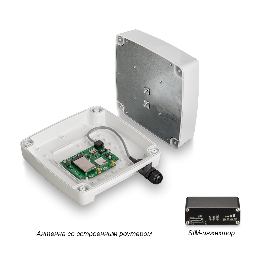 Роутер с поддержкой SIM-инжектора Rt-Ubx RSIM DS eQ-EP с m-PCI модемом Quectel LTE cat.6 фото