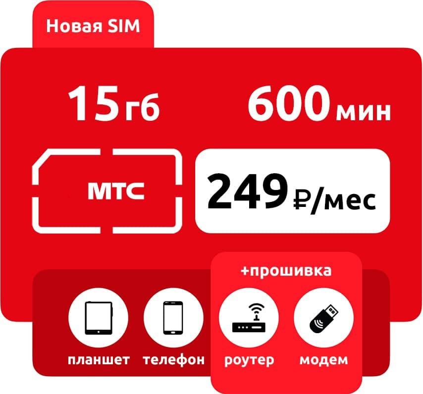 SIM-карта МТС Крым 249 фото